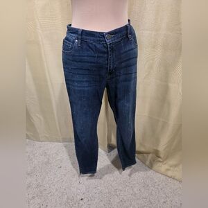 Lane Bryant Womens Dark Blue Relaxed Jeans 14